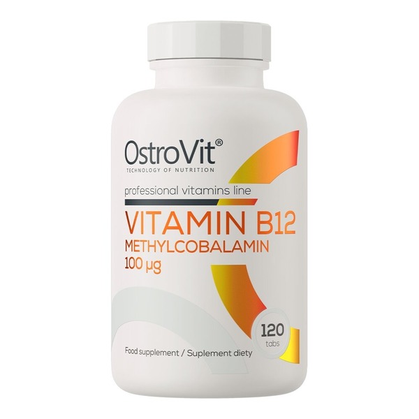 Метилкобаламін OstroVit Vitamin B12 Methylocobalamin, 120 таблеток