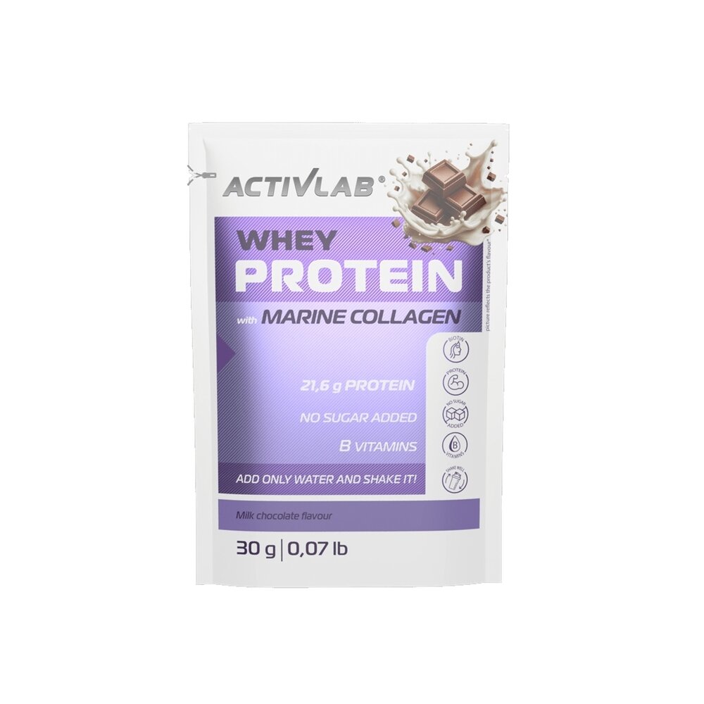 Протеїн ActivLab Whey Protein with Marine Collagen, 30 грам