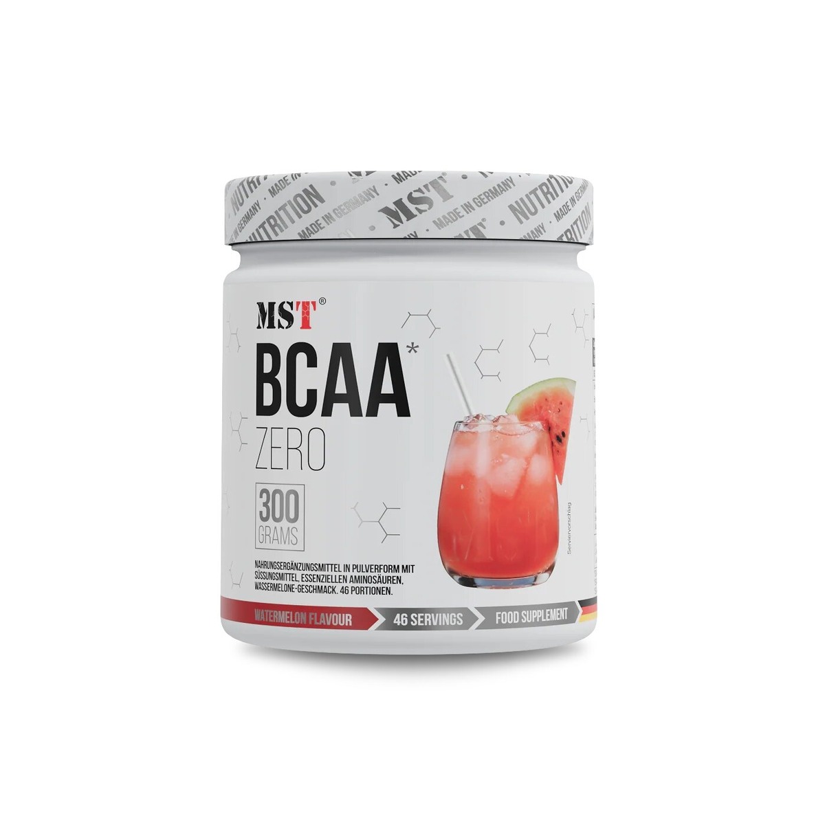 Амінокислоти MST Nutrition BCAA ZERO, 300 грам. Фото 8