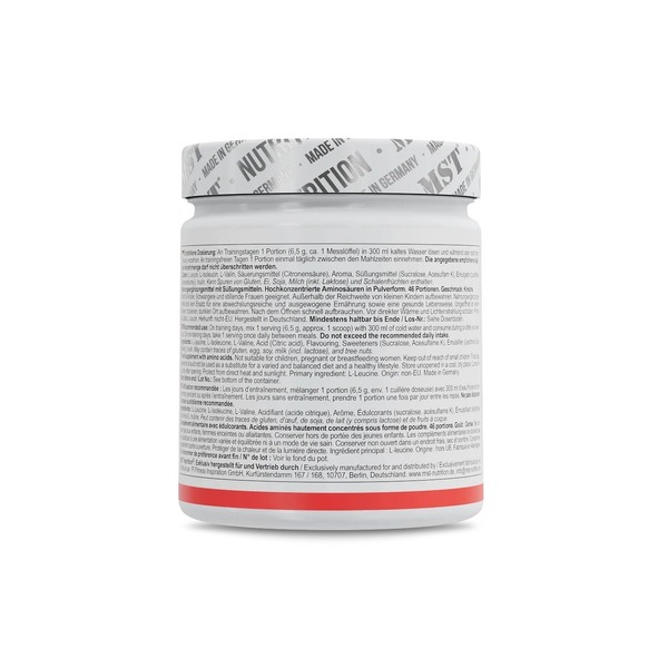 Амінокислоти MST Nutrition BCAA ZERO, 300 грам. Фото 7