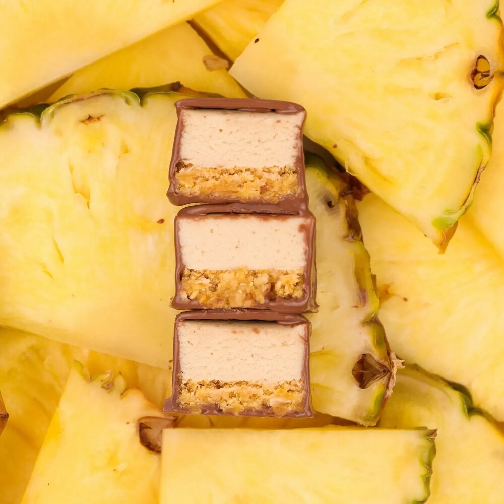 Блок батончиков Spacefood Space Bite Protein Bar, 10*45 грамм - Ананас-ваниль. Фото 3