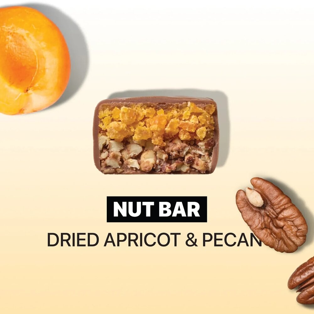 Блок батончиков Spacefood Space Bite Nut Bar, 10*40 грамм - Курага -пекан. Фото 2