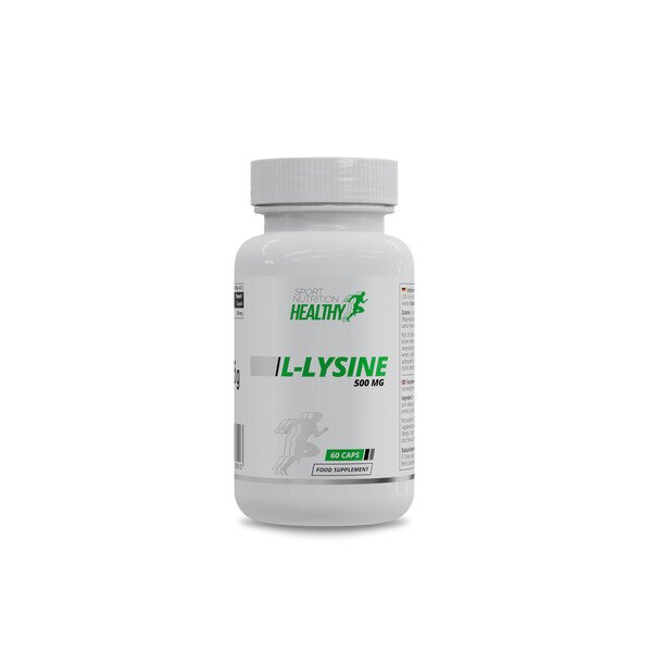 Лізін Healthy L-Lysine, 60 капсул для підтримки імунної системи