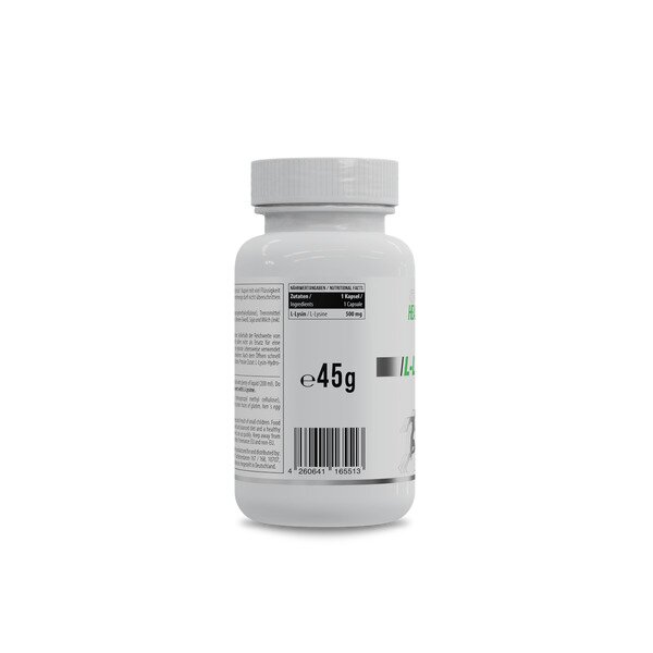 Лізін Healthy L-Lysine, 60 капсул для підтримки імунної системи. Фото 2