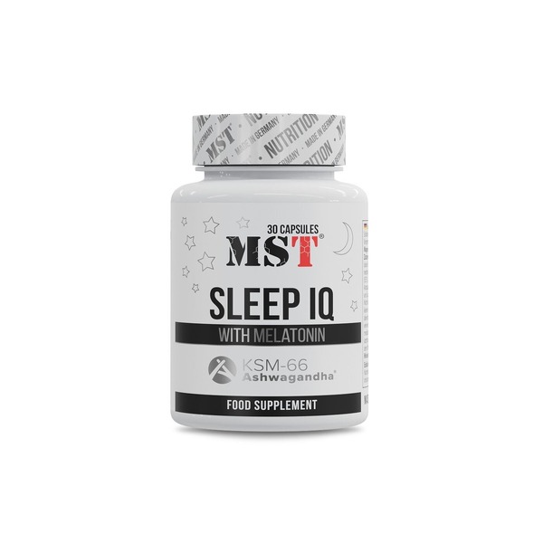 Натуральная добавка MST Nutrition Sleep IQ, 30 капсул для улучшения сна