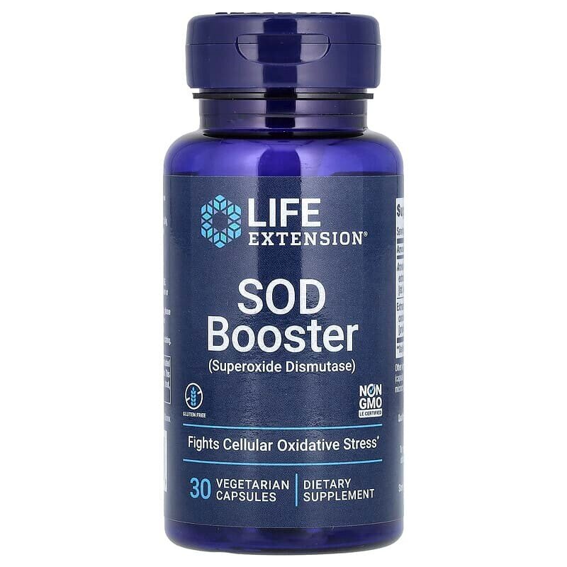 Натуральна добавка Life Extension SOD Booster, 30 вегакапсул