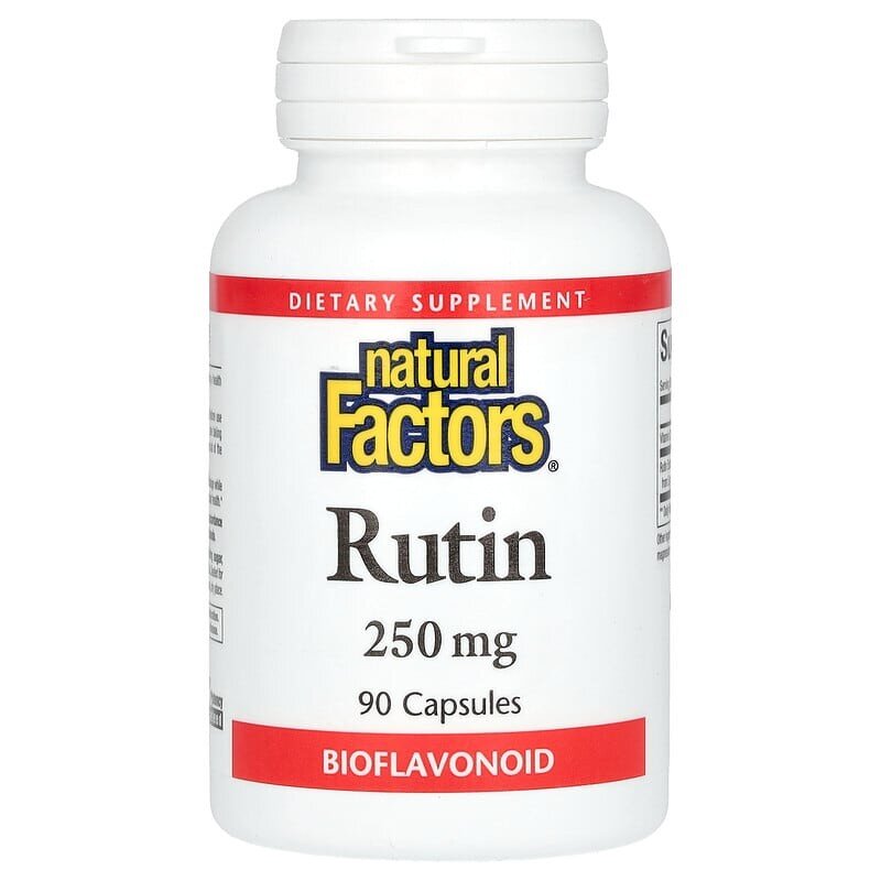 Рутин Natural Factors Rutin 250 mg, 90 капсул