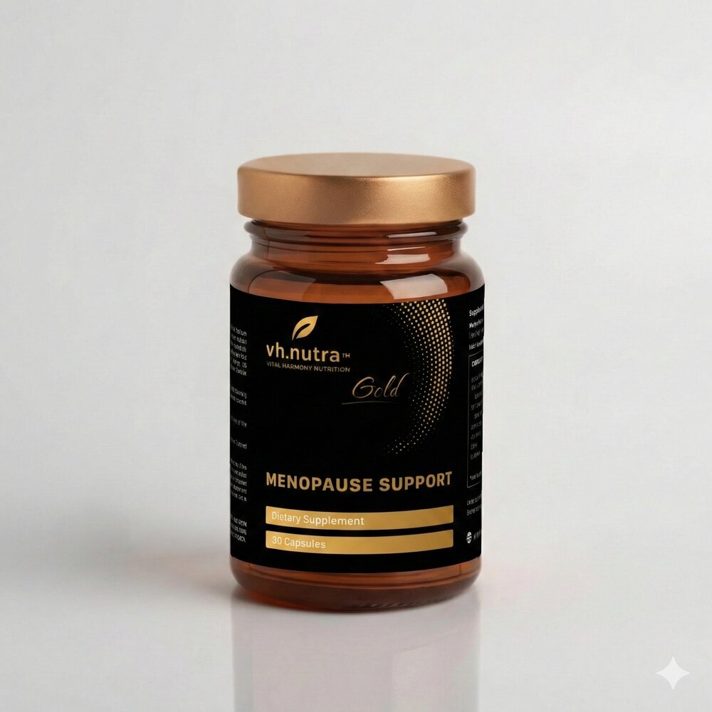Натуральный комплекс VitalHarmony Gold Menopause Support, 30 капсул для поддержки при менопаузе
