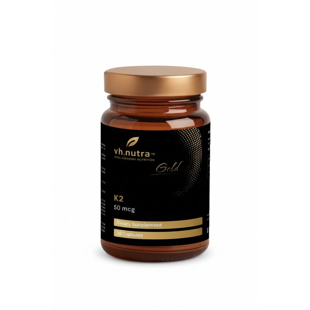 Менохинон-7 VitalHarmony Gold Vitamin K2, 30 капсул