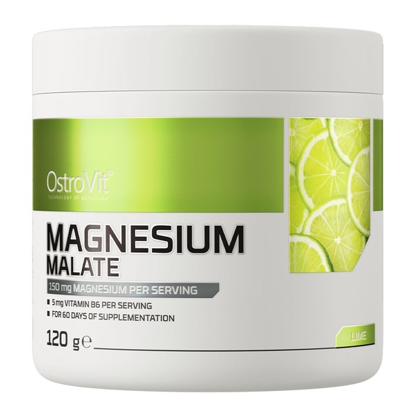 Малат магнію OstroVit Magnesium Malate, 120 грам