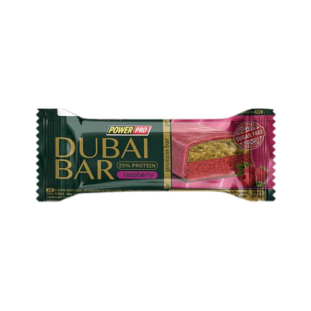 Батончик Power Pro Dubai Bar Sugar Free, 50 грамм