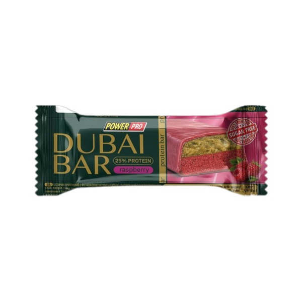 Блок батончиків Power Pro Dubai Bar Sugar Free, 10*50 грам. Фото 2