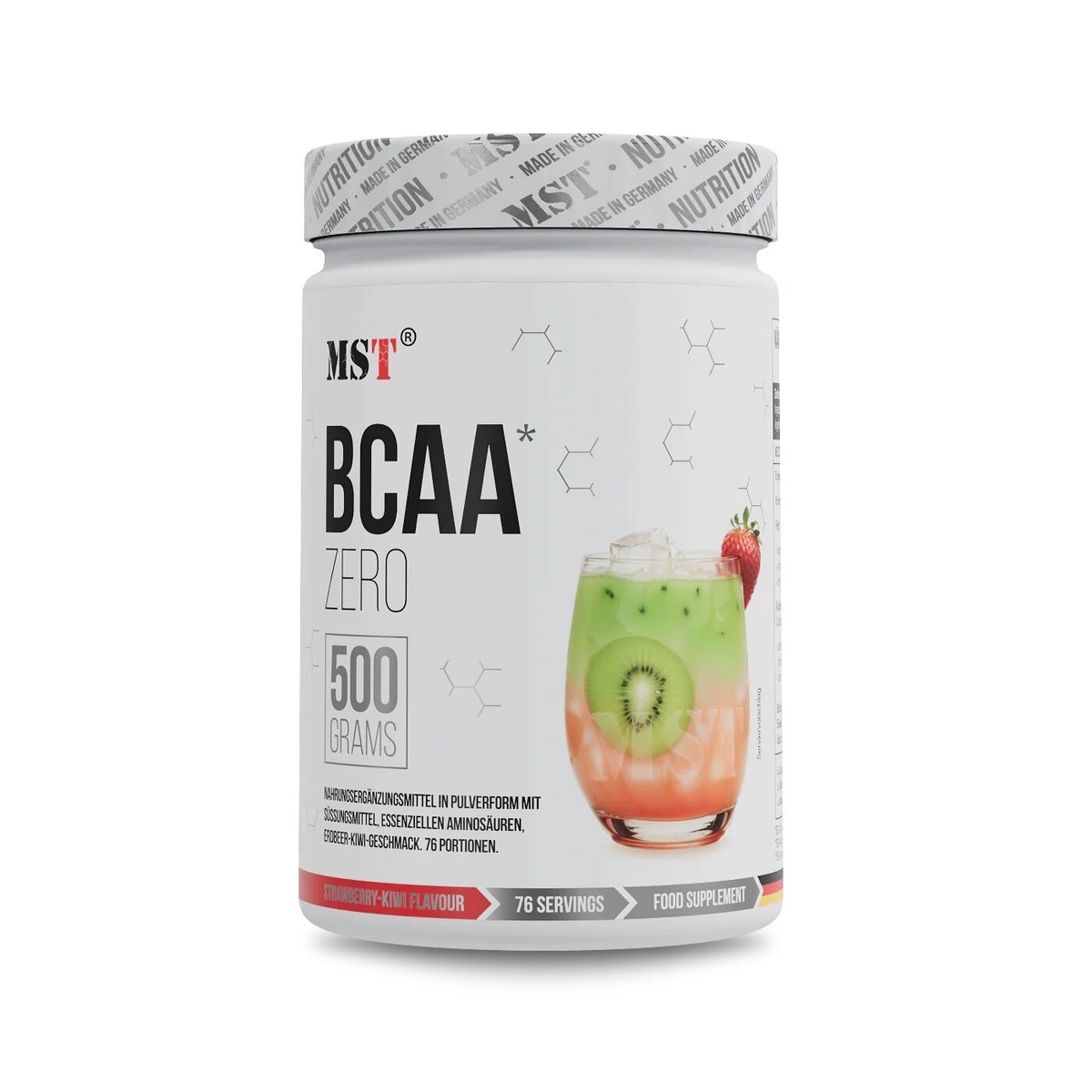 Амінокислоти MST Nutrition BCAA ZERO, 500 грам. Фото 7