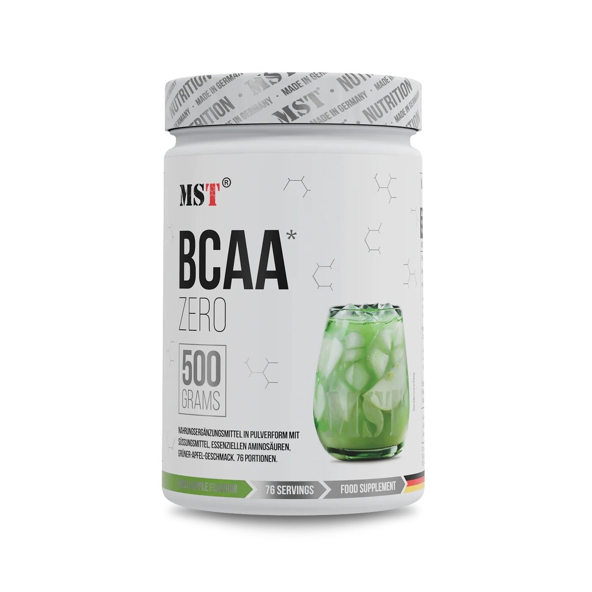 Амінокислоти MST Nutrition BCAA ZERO, 500 грам. Фото 4