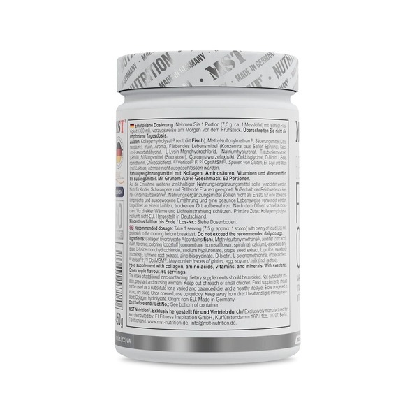 Морський колаген MST Nutrition Fish Collagen Beauty, 450 грам. Фото 3