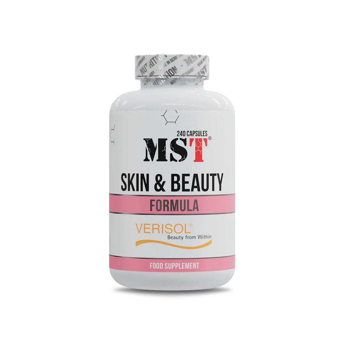Колагенові пептиди MST Nutrition Skin Beauty Formula, 240 капсул