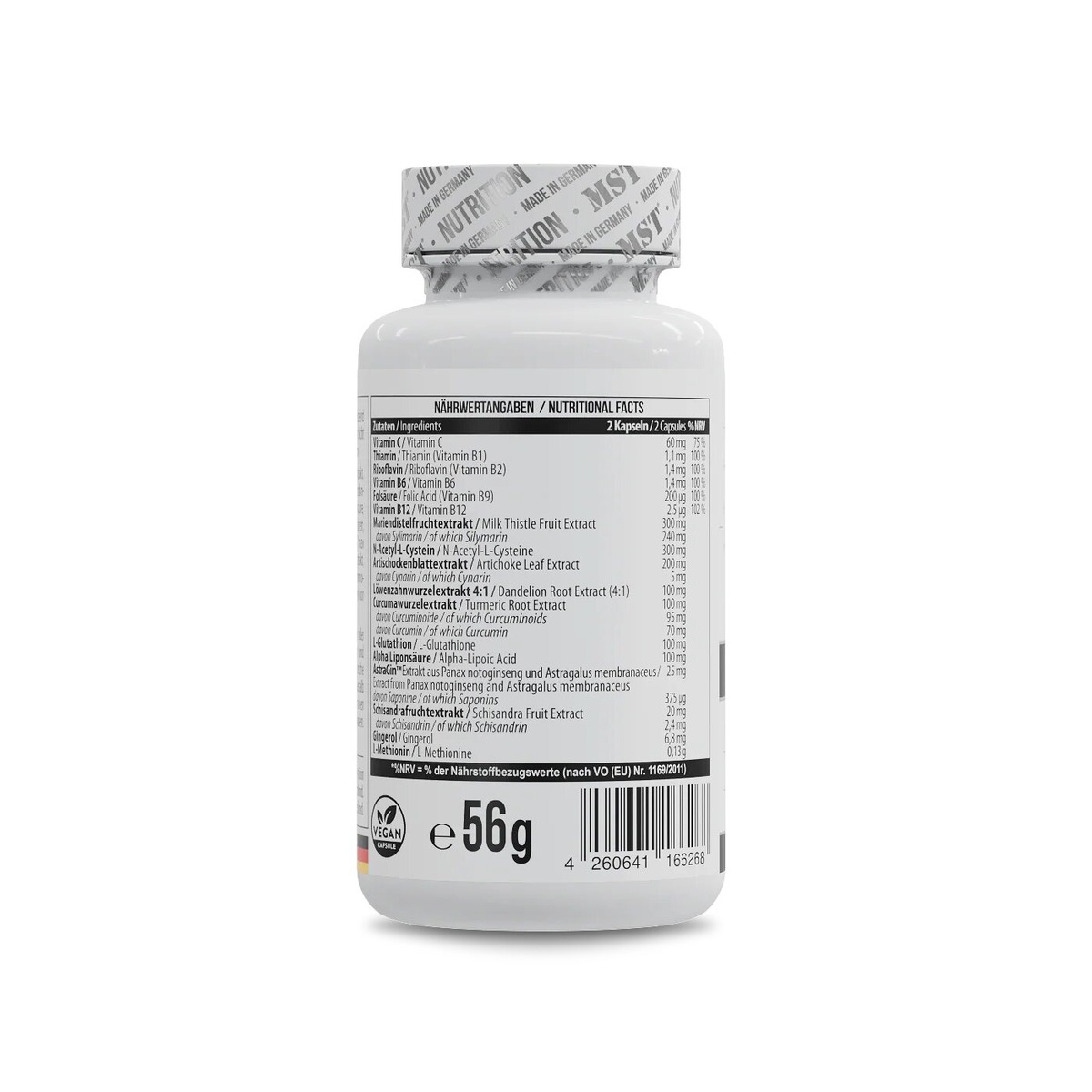 Екстракти для печінки MST Nutrition Liver AlphaCore, 60 капсул. Фото 2