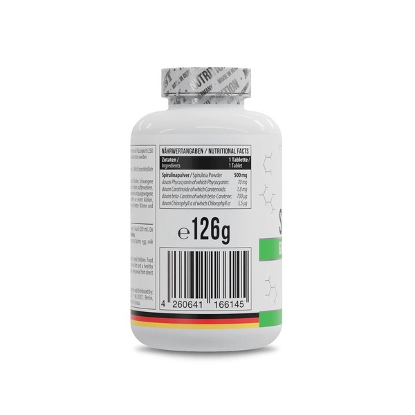 Спіруліна MST Nutrition Spirulina, 180 таблеток. Фото 2