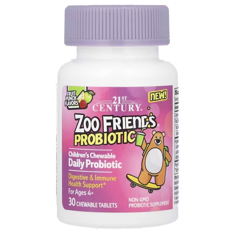 Детские пробиотики 21st Century Probiotic, 30 таблеток