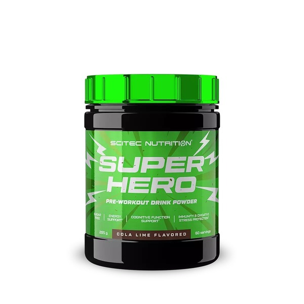 Предтренировочный комплекс Scitec Nutrition SuperHero, 285 грамм