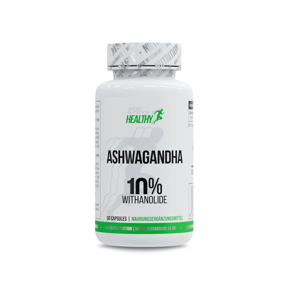 Екстракт ашваганди Healthy Ashwagandha 10%, 60 капсул