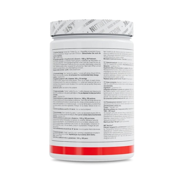 Глютамин MST Nutrition Glutamine Pure, 1 кг. Фото 3