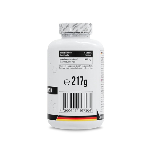 Гамма-аміномасляна кислота MST Nutrition GABA 1000, 180 капсул. Фото 2