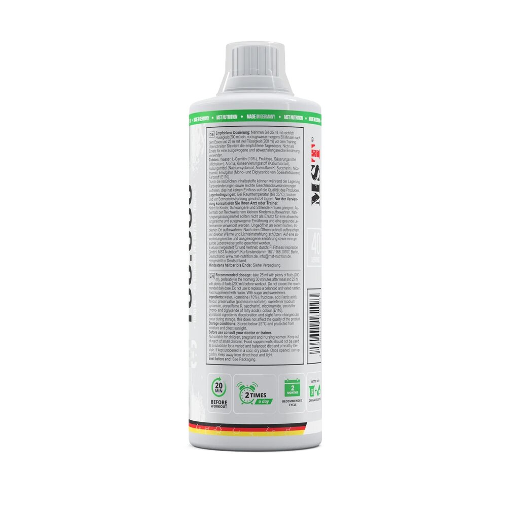 Жироспалювач MST Nutrition L-Carnitine, 500 мл. Фото 3