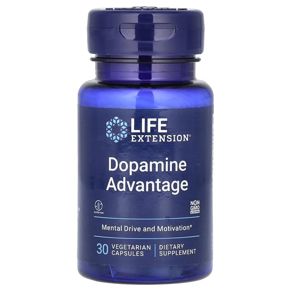 Комплекс для фокуса Life Extension Dopamine Advantage, 30 вегакапсул