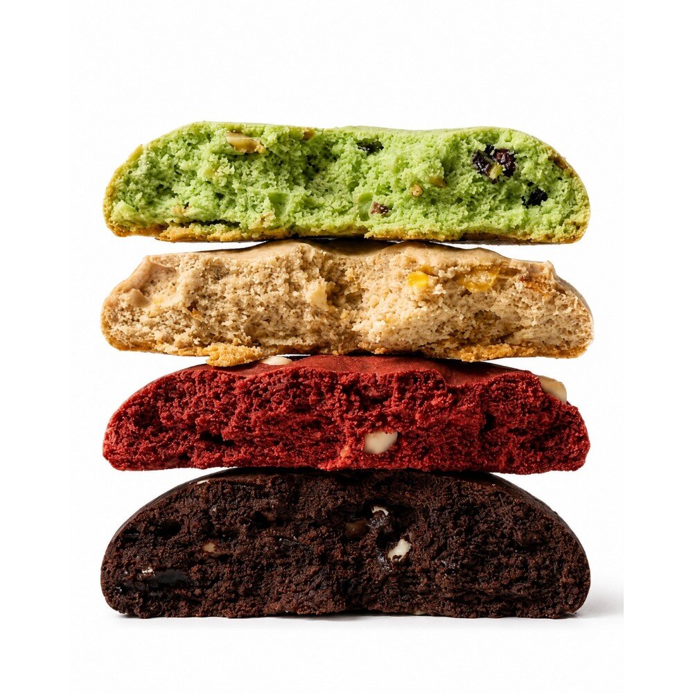 Мікс протеїнового печива FitWin Protein Cookie 27%, 8*40 грамів MIX. Фото 2