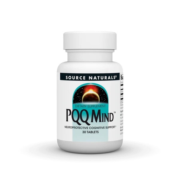 Пирролохинолинхинон Source Naturals PQQ Mind, 30 таблеток