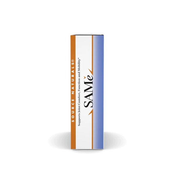 S-аденозил-L-метіонін Source Naturals SAMe 200 mg Enteric Coated, 20 таблеток. Фото 2