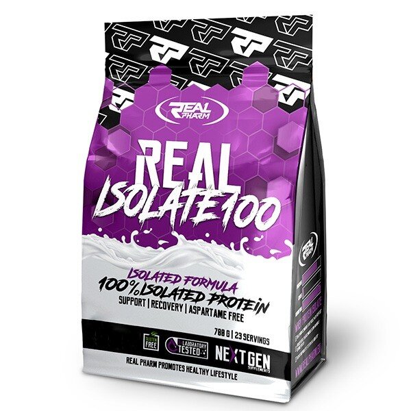 Сироватковий ізолят Real Pharm Real Isolate 100, 700 грам