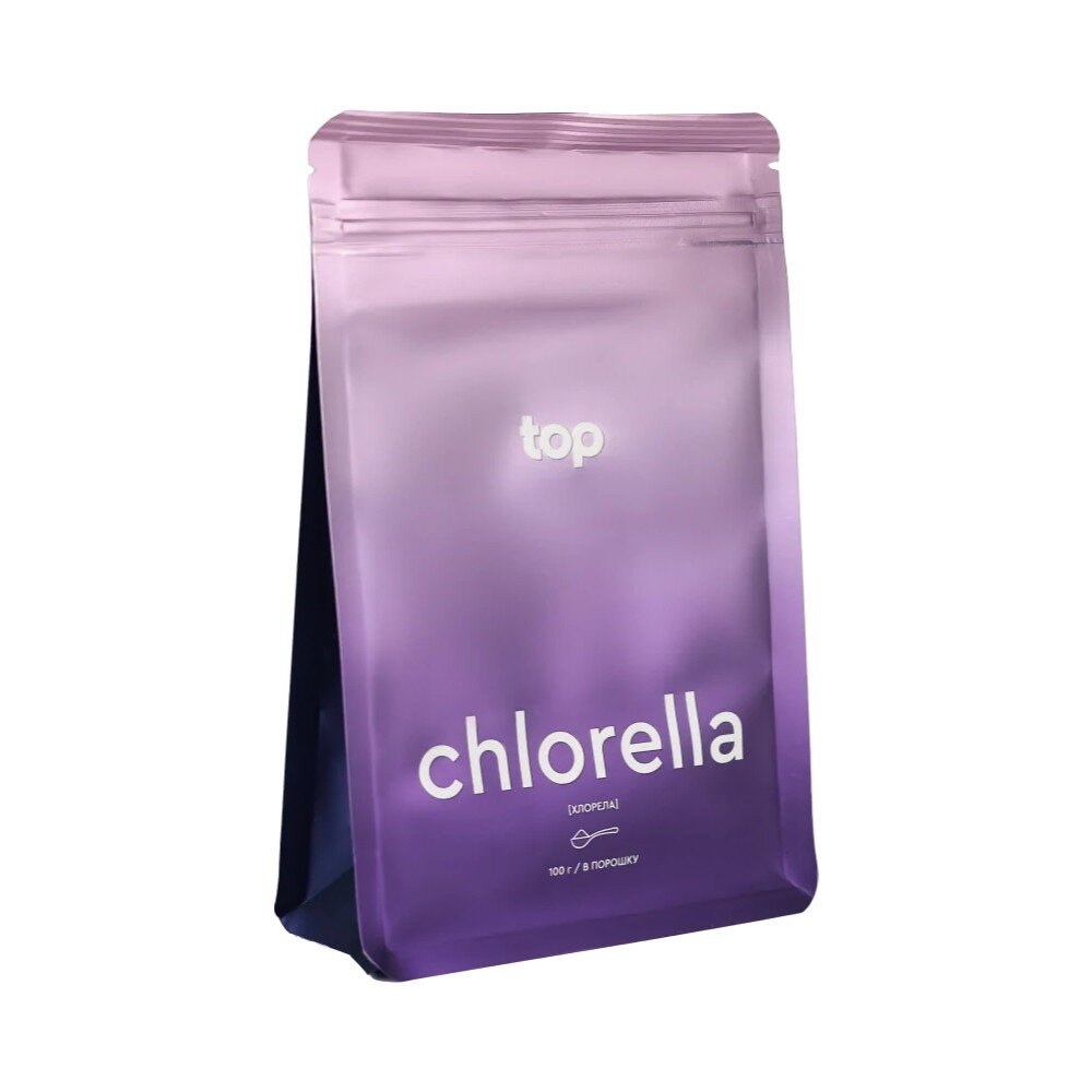 Хлорелла у порошку TOP Chlorella, 100 грам