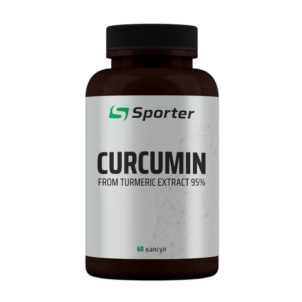 Куркумин Sporter Curcumin 95, 60 капсул