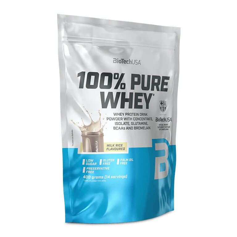 Сироватковий протеїн BioTech 100% Pure Whey, 400 грам. Фото 4