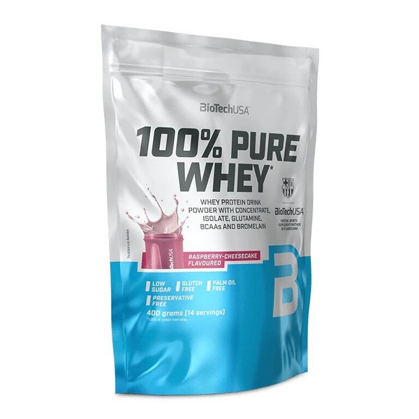Сироватковий протеїн BioTech 100% Pure Whey, 400 грам. Фото 2