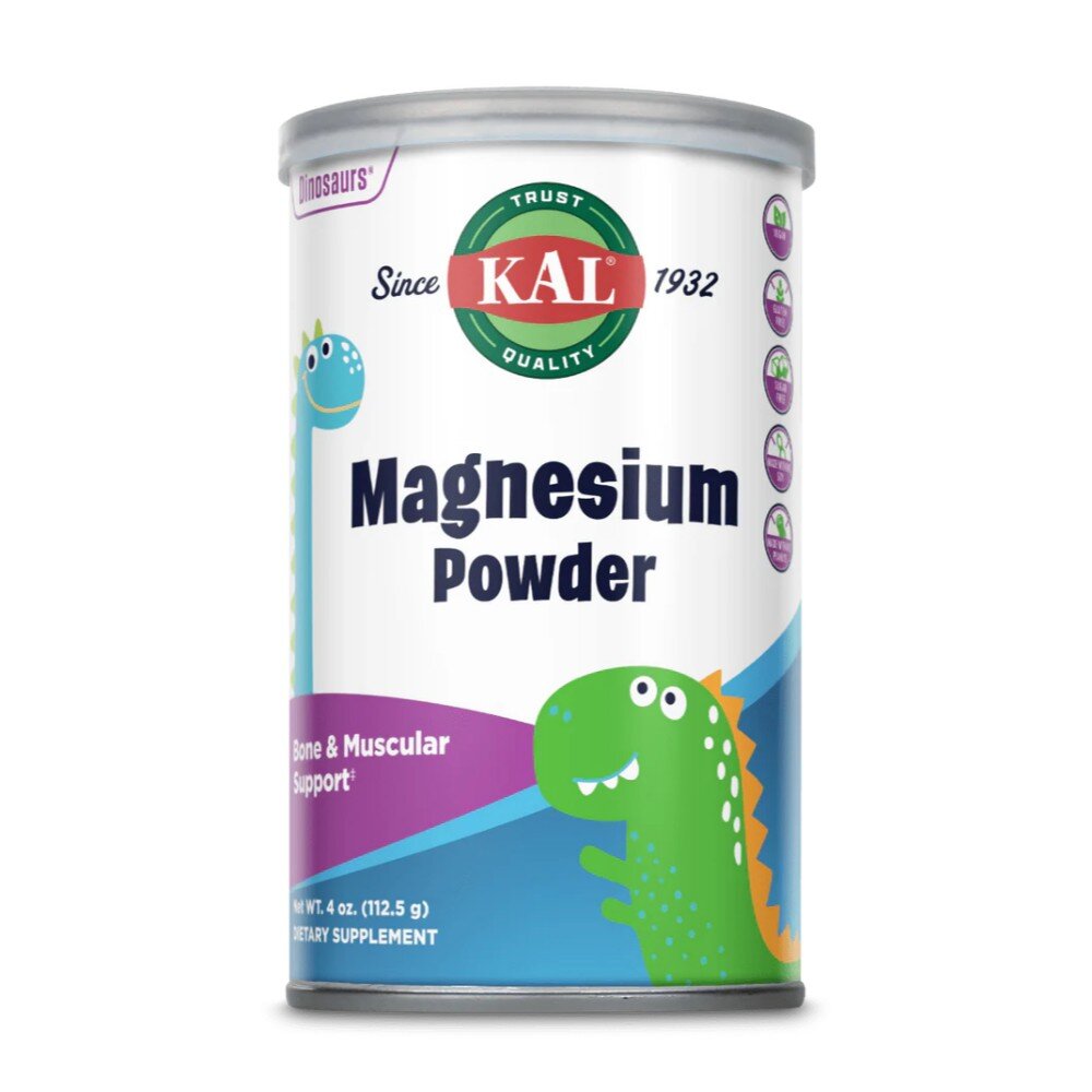 Вітаміни та мінерали KAL Magnesium Powder 200 mg, 112 грам