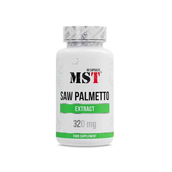 Экстракт сереноа MST Nutrition Saw Palmetto Extract 320 mg, 60 капсул