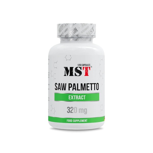 Екстракт сереноа MST Nutrition Saw Palmetto Extract 320 mg, 120 капсул