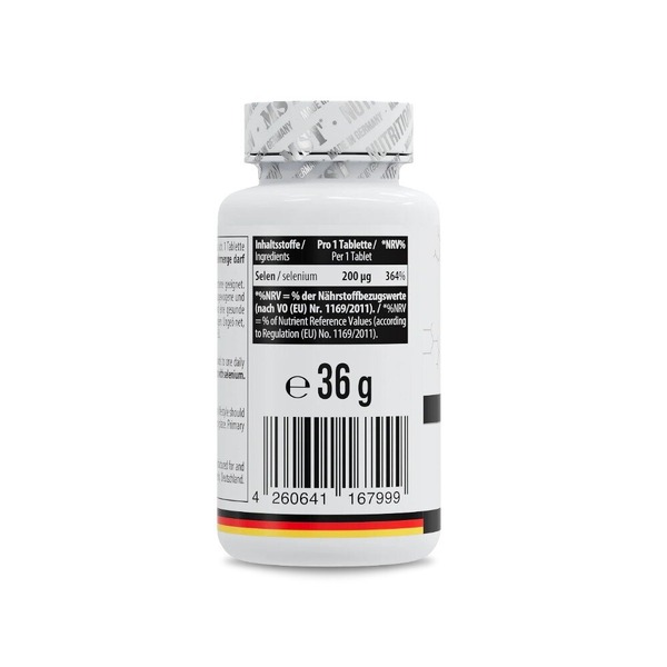 Селен MST Nutrition Selen 200 mcg, 180 таблеток. Фото 2