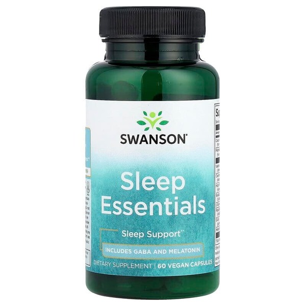 Комплекс для сна Swanson Sleep Essentials, 60 вегакапсул