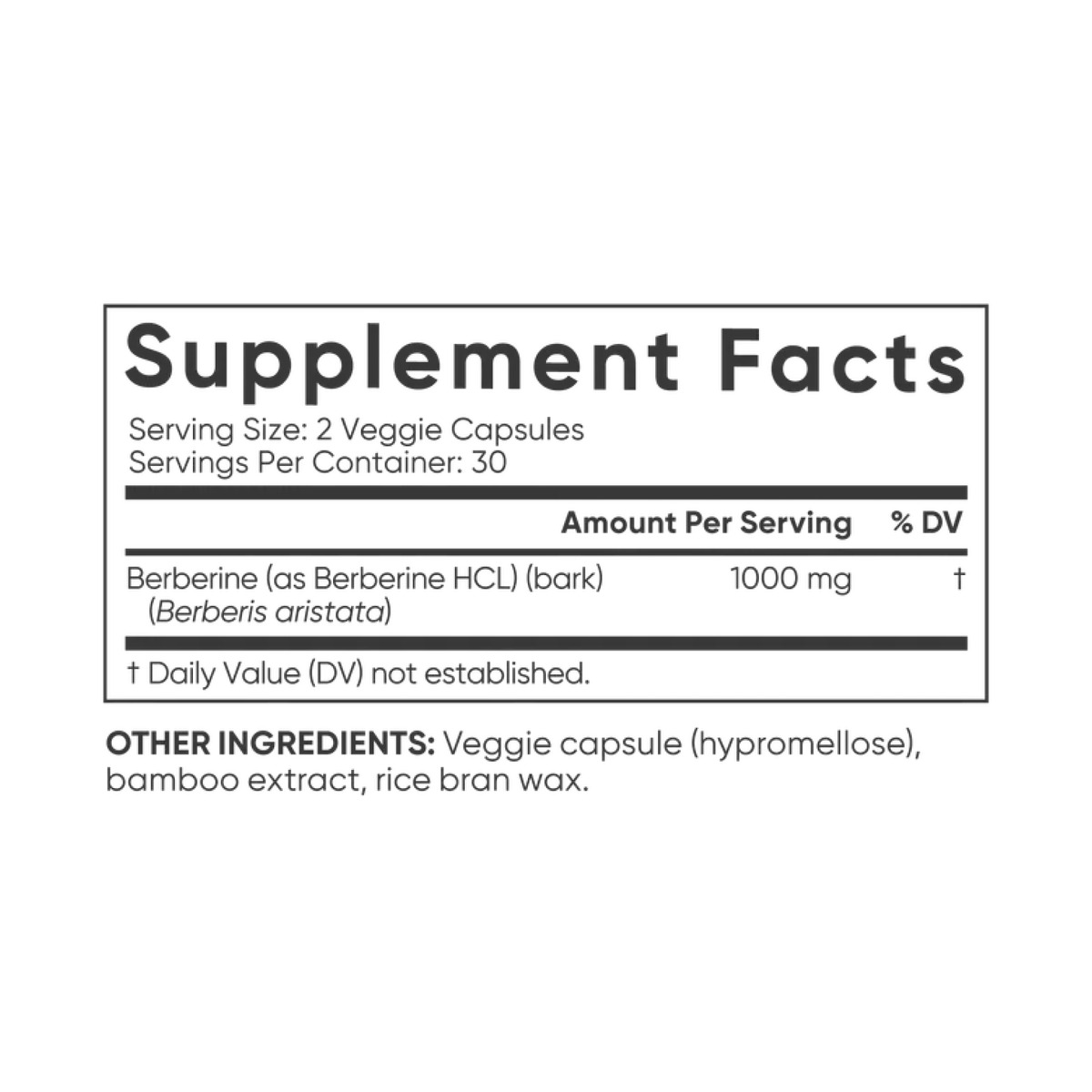 Berberine 500mg - 60 vcaps. Фото 2