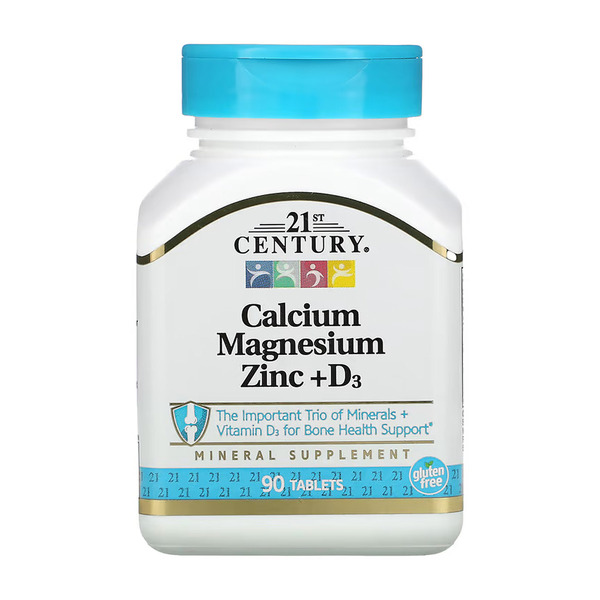 Cal Mag Zinc + D - 90 tabs