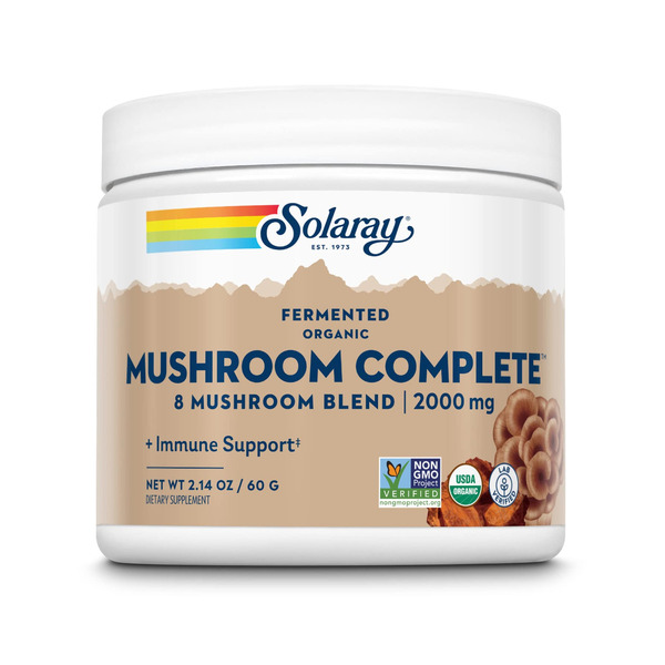 Organic Fermented Mushroom Complete 2000mg - 60g (Повреждена этикетка)