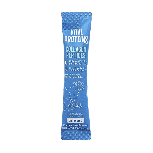 Collagen Peptides - 200g Unflavored (20 Packets) (Повреждена банка). Фото 4