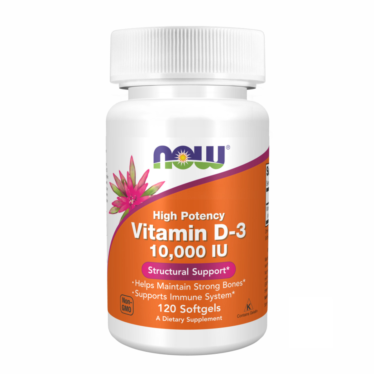 VIT D-3 10,000 IU - 120 sgels (Повреждена банка)