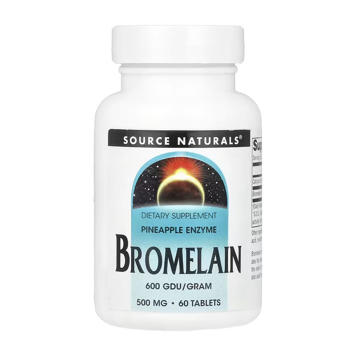 Bromelain 600 GDU - 60 tabs (Повреждена банка)