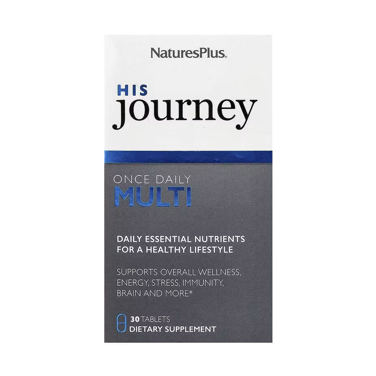 His Journey Once Daily Multi - 30 tabs (Пошкоджена банка)