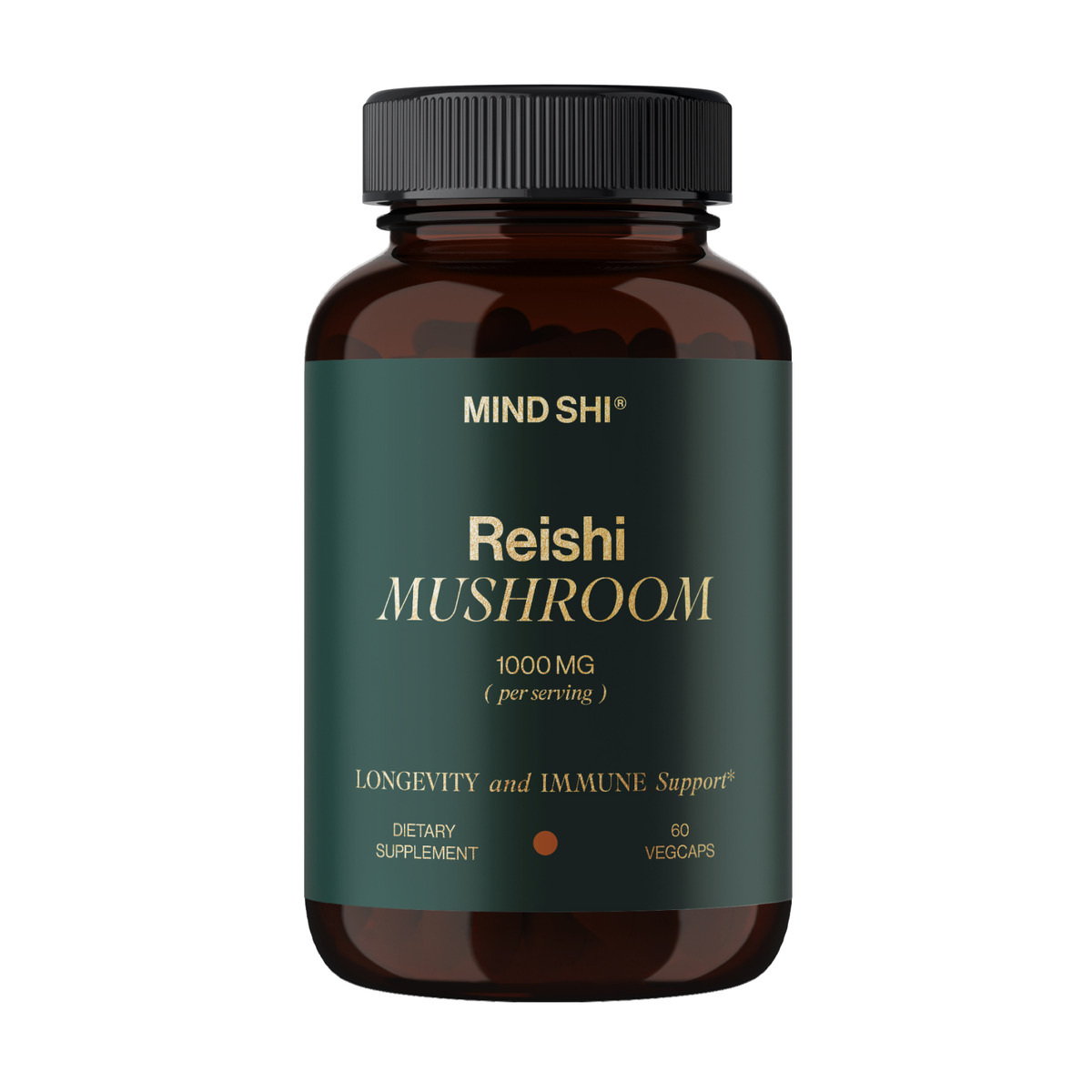 Reishi Mushroom 1000 mg - 60 vegcaps (До 02.27)